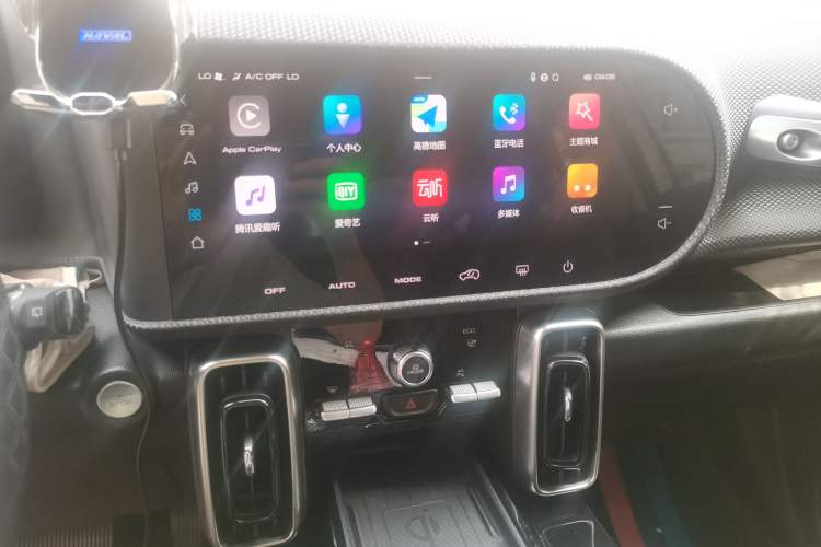 Used Haval DARGO 2021 1.5T DCT Two-Wheel Drive Border Collie Edition Audio And AC Panel