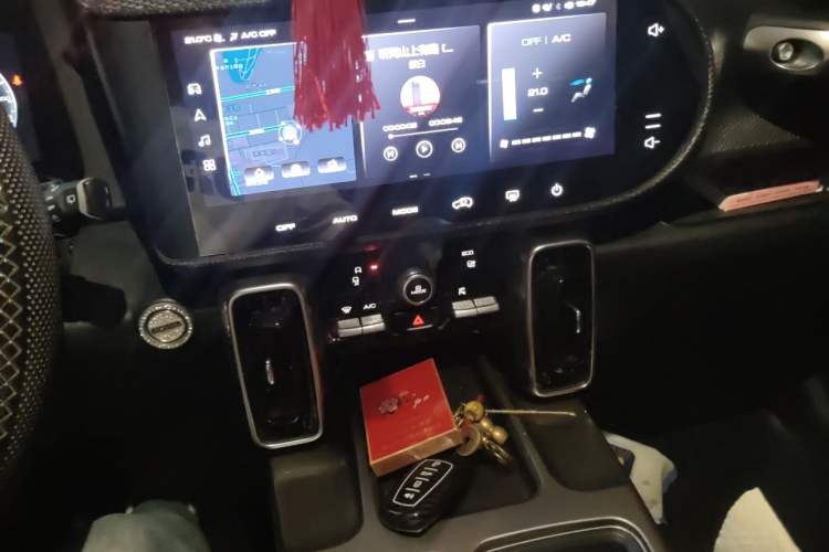 Used Haval DARGO 2021 1.5T DCT Two-Wheel Drive Labrador Edition Audio And AC Panel