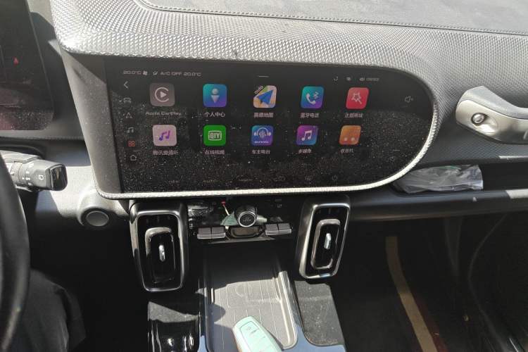Used Haval DARGO 2021 1.5T DCT Two-Wheel Drive Border Collie Edition Audio And AC Panel