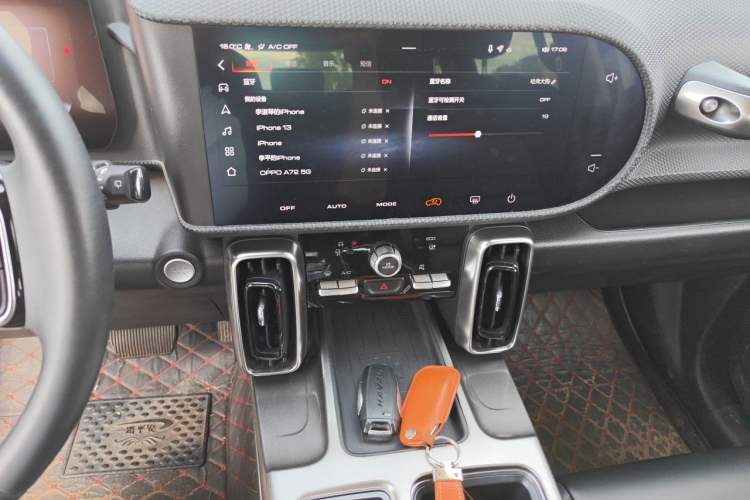 Used Haval DARGO 2021 1.5T DCT Two-Wheel Drive Labrador Edition Audio And AC Panel