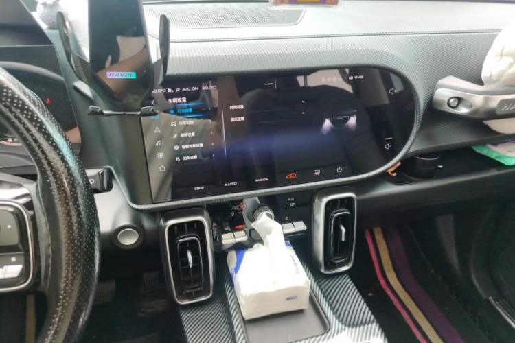 Used Haval DARGO 2021 1.5T DCT Two-Wheel Drive Border Collie Edition Audio And AC Panel