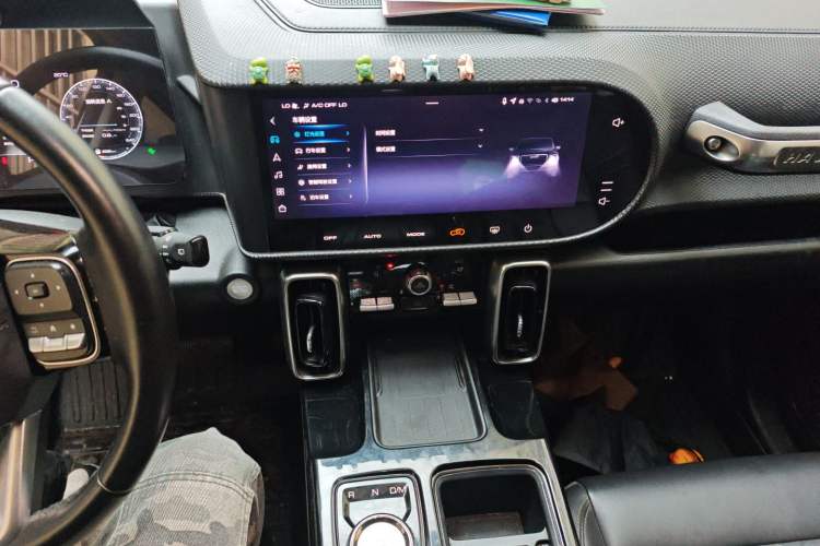 Used Haval DARGO 2021 1.5T DCT Two-Wheel Drive Border Collie Edition Audio And AC Panel