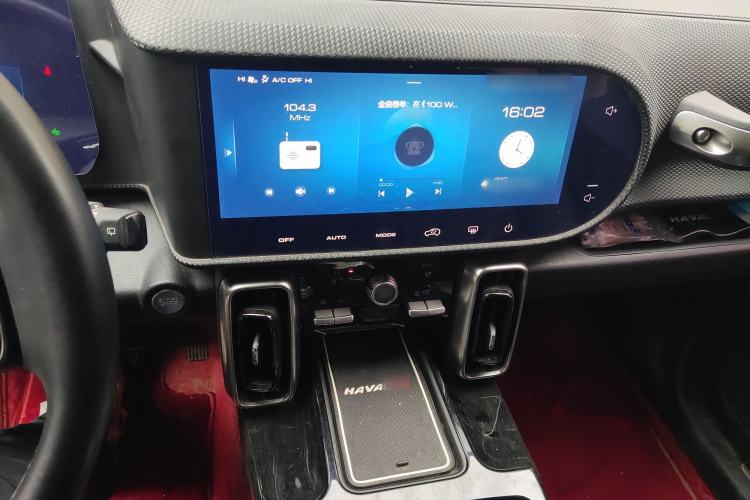 Used Haval DARGO 2021 1.5T DCT Two-Wheel Drive Border Collie Edition Audio And AC Panel