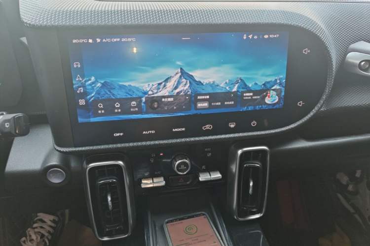 Used Haval DARGO 2021 1.5T DCT Two-Wheel Drive Border Collie Edition Audio And AC Panel