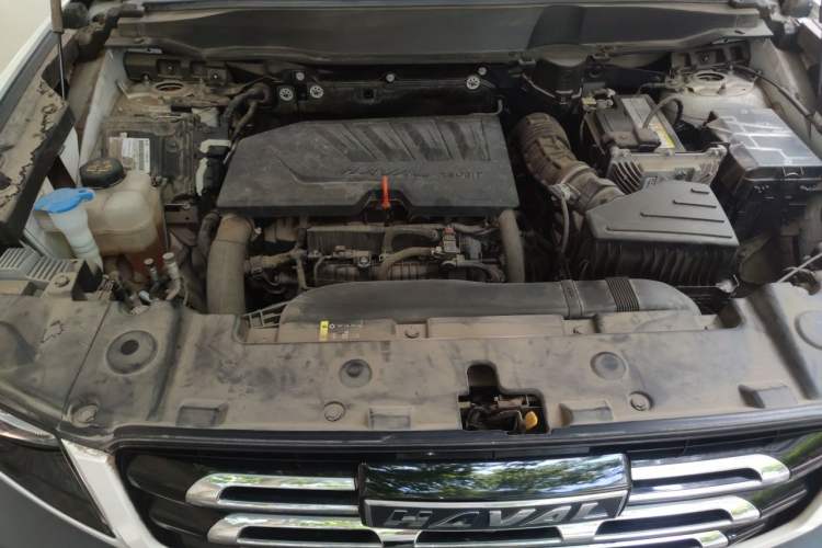 Used Haval DARGO 2021 1.5T DCT Two-Wheel Drive "Mǎquǎn" Edition Engine Bay