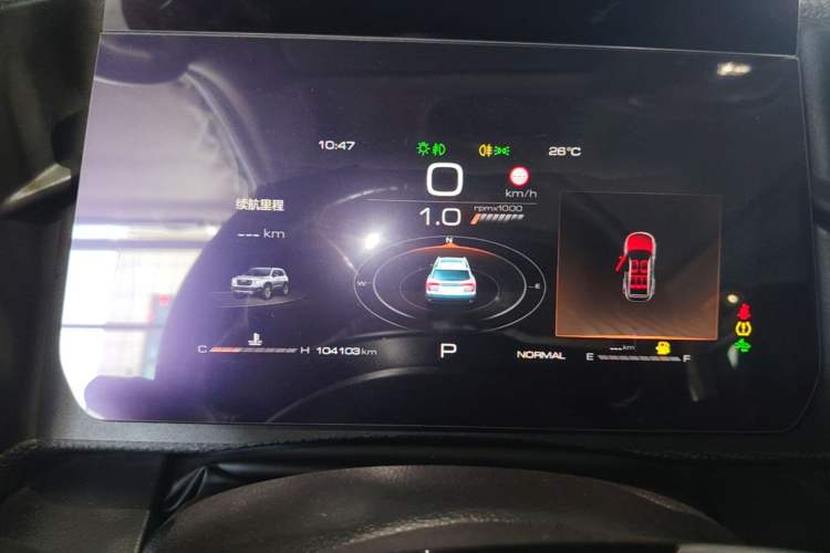 Used Haval DARGO 2021 1.5T DCT Two-Wheel Drive Border Collie Edition Instrument Cluster