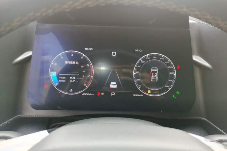 Used Haval DARGO 2021 Revised Version 2.0T DCT Four-Wheel Drive "Hao Tian Que" Edition Instrument Cluster