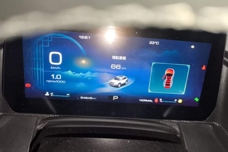 Used Haval DARGO 2021 1.5T DCT Two-Wheel Drive Border Collie Edition Instrument Cluster