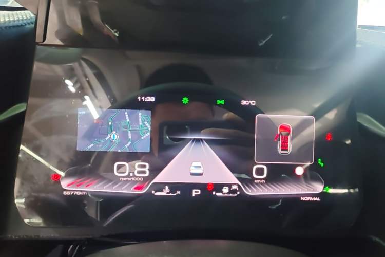Used Haval DARGO 2021 1.5T DCT Two-Wheel Drive "Mǎquǎn" Edition Instrument Cluster