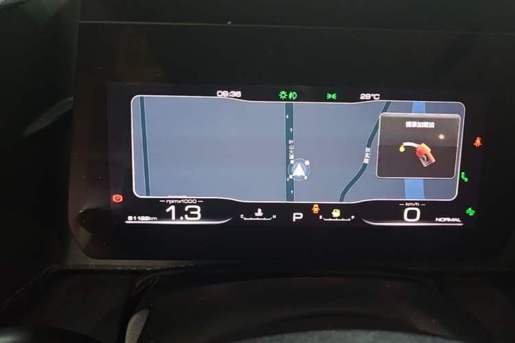 Used Haval DARGO 2021 Revised Version 2.0T DCT Four-Wheel Drive "Hao Tian Que" Edition Instrument Cluster