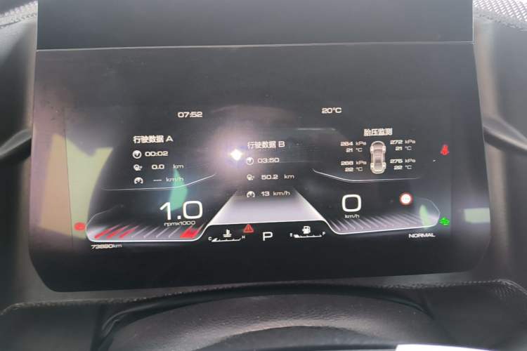 Used Haval DARGO 2021 1.5T DCT Two-Wheel Drive Border Collie Edition Instrument Cluster