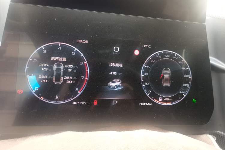 Used Haval DARGO 2021 1.5T DCT Two-Wheel Drive Border Collie Edition Instrument Cluster