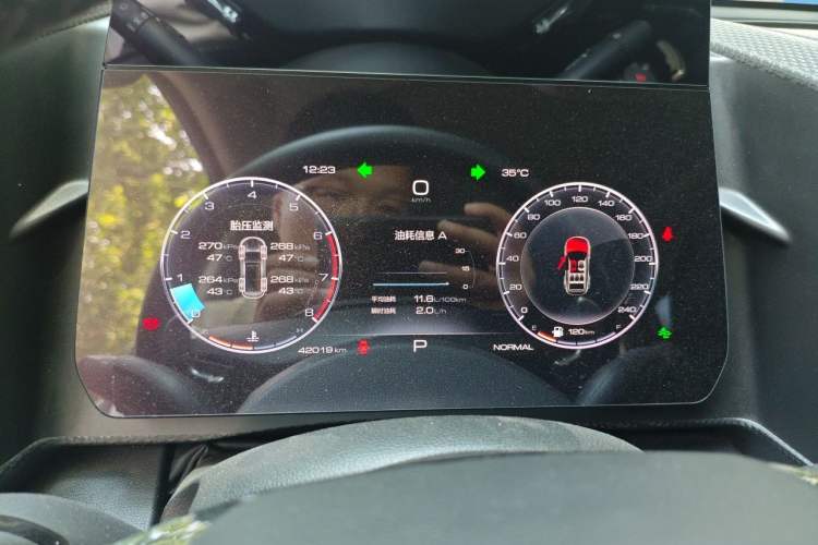 Used Haval DARGO 2021 1.5T DCT Two-Wheel Drive Border Collie Edition Instrument Cluster