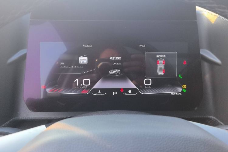 Used Haval DARGO 2021 1.5T DCT Two-Wheel Drive "Mǎquǎn" Edition Instrument Cluster