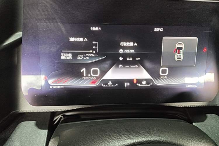 Used Haval DARGO 2021 1.5T DCT Two-Wheel Drive Labrador Edition Instrument Cluster