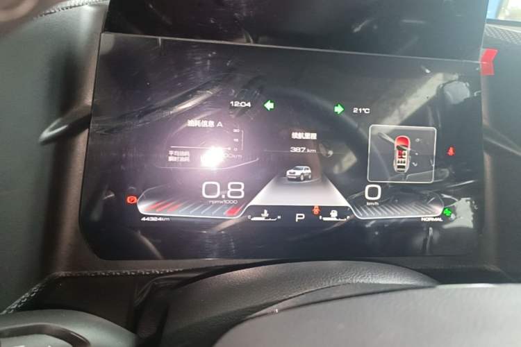 Used Haval DARGO 2021 1.5T DCT Two-Wheel Drive Border Collie Edition Instrument Cluster