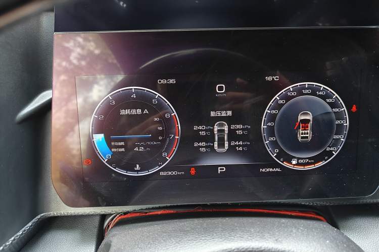 Used Haval DARGO 2021 1.5T DCT Two-Wheel Drive Labrador Edition Instrument Cluster