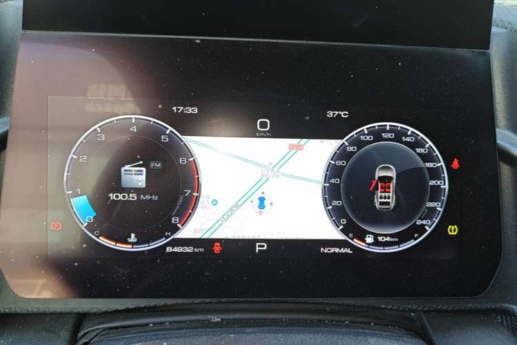 Used Haval DARGO 2021 1.5T DCT Two-Wheel Drive Labrador Edition Instrument Cluster