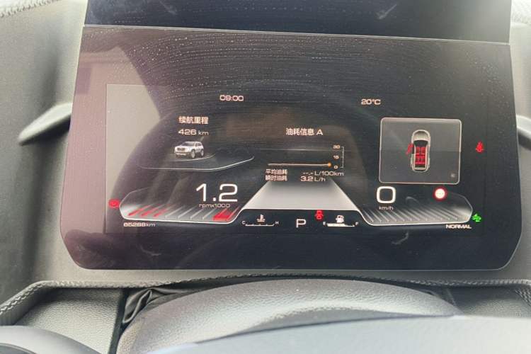 Used Haval DARGO 2021 1.5T DCT Two-Wheel Drive "Wangcai" Edition Instrument Cluster