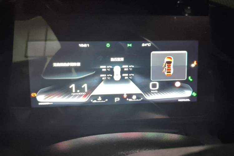 Used Haval DARGO 2021 1.5T DCT Two-Wheel Drive "Mǎquǎn" Edition Instrument Cluster