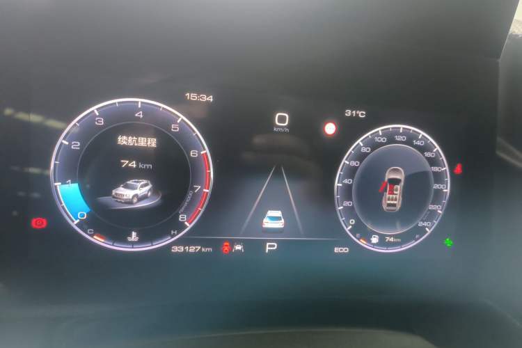 Used Haval DARGO 2021 1.5T DCT Two-Wheel Drive Border Collie Edition Instrument Cluster