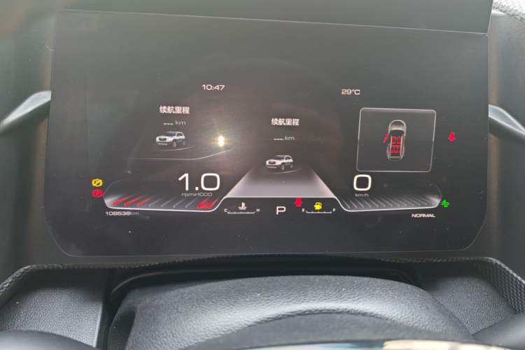 Used Haval DARGO 2021 1.5T DCT Two-Wheel Drive Border Collie Edition Instrument Cluster
