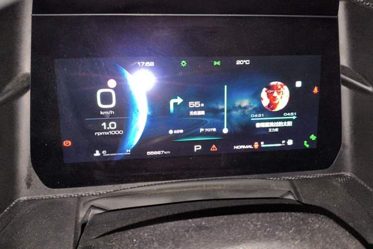 Used Haval DARGO 2021 1.5T DCT Two-Wheel Drive "Mǎquǎn" Edition Instrument Cluster