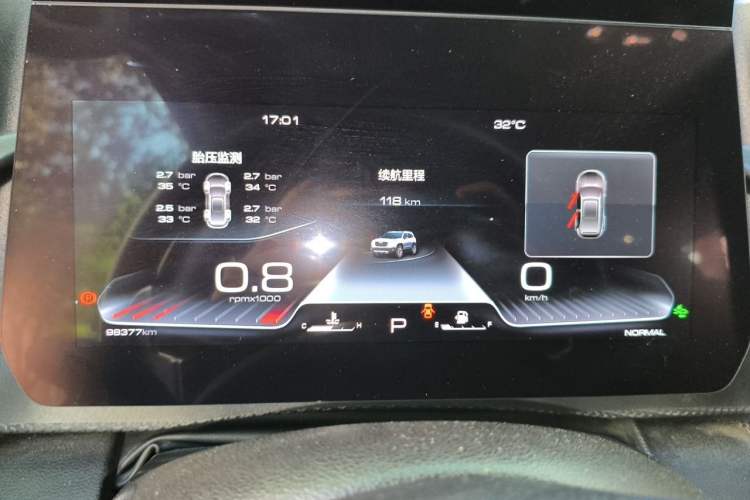 Used Haval DARGO 2021 1.5T DCT Two-Wheel Drive Border Collie - Wangcai Edition Instrument Cluster
