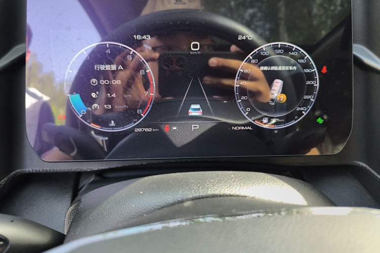 Used Haval DARGO 2021 1.5T DCT Two-Wheel Drive Border Collie Edition Odometer Close Up
