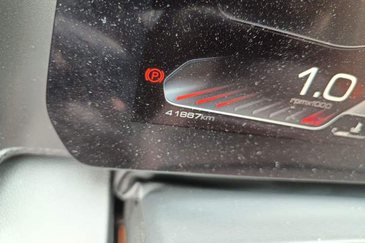 Used Haval DARGO 2021 1.5T DCT Two-Wheel Drive Border Collie Edition Odometer Close Up