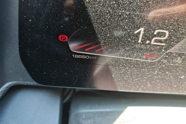 Used Haval DARGO 2021 1.5T DCT Two-Wheel Drive Border Collie Edition Odometer Close Up