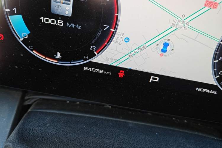 Used Haval DARGO 2021 1.5T DCT Two-Wheel Drive Labrador Edition Odometer Close Up