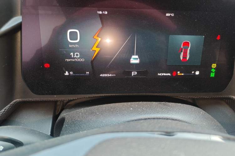 Used Haval DARGO 2021 1.5T DCT Two-Wheel Drive Border Collie Edition Odometer Close Up