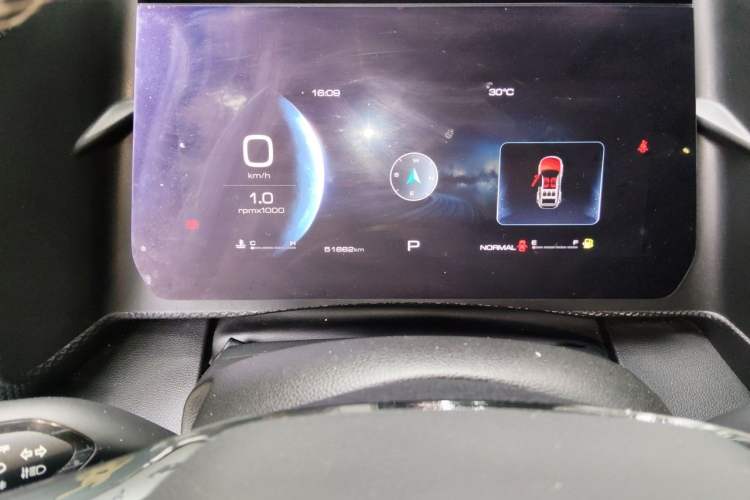 Used Haval DARGO 2021 1.5T DCT Two-Wheel Drive Labrador Edition Odometer Close Up