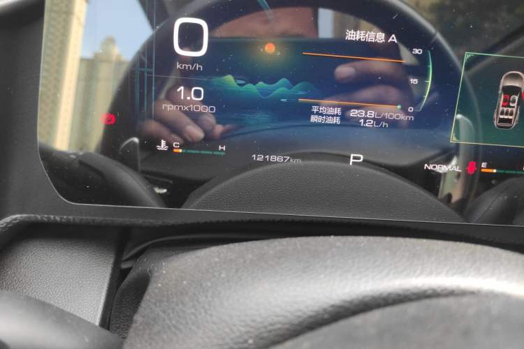 Used Haval DARGO 2021 Revised Version 1.5T DCT Two-Wheel Drive "Mǎquǎn" Edition Odometer Close Up