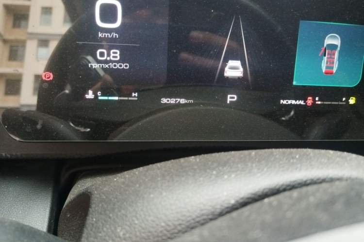 Used Haval DARGO 2021 2.0T DCT 4x4 Chinese Rural Dog Edition Odometer Close Up