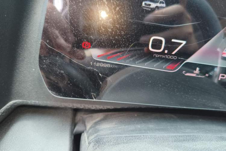 Used Haval DARGO 2021 1.5T DCT Two-Wheel Drive "Mǎquǎn" Edition Odometer Close Up