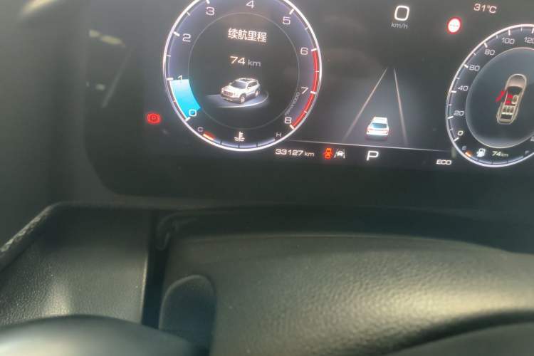 Used Haval DARGO 2021 1.5T DCT Two-Wheel Drive Border Collie Edition Odometer Close Up