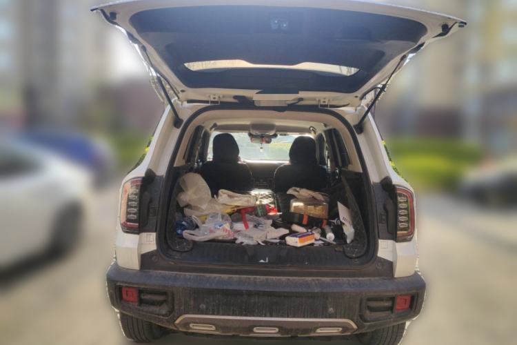 Used Haval DARGO 2021 1.5T DCT Two-Wheel Drive Husky Edition Trunk
