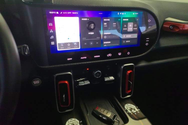 Used Haval DARGO 2021 1.5T DCT Two-Wheel Drive "Mǎquǎn" Edition Audio And AC Panel