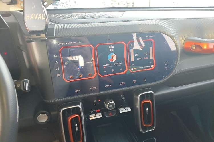 Used Haval DARGO 2021 1.5T DCT Two-Wheel Drive "Wangcai" Edition Audio And AC Panel