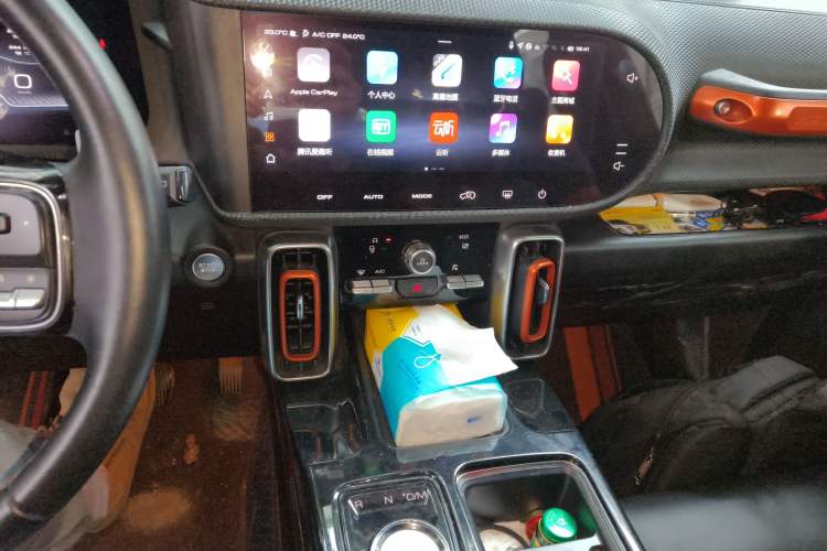Used Haval DARGO 2021 1.5T DCT Two-Wheel Drive "Mǎquǎn" Edition Audio And AC Panel