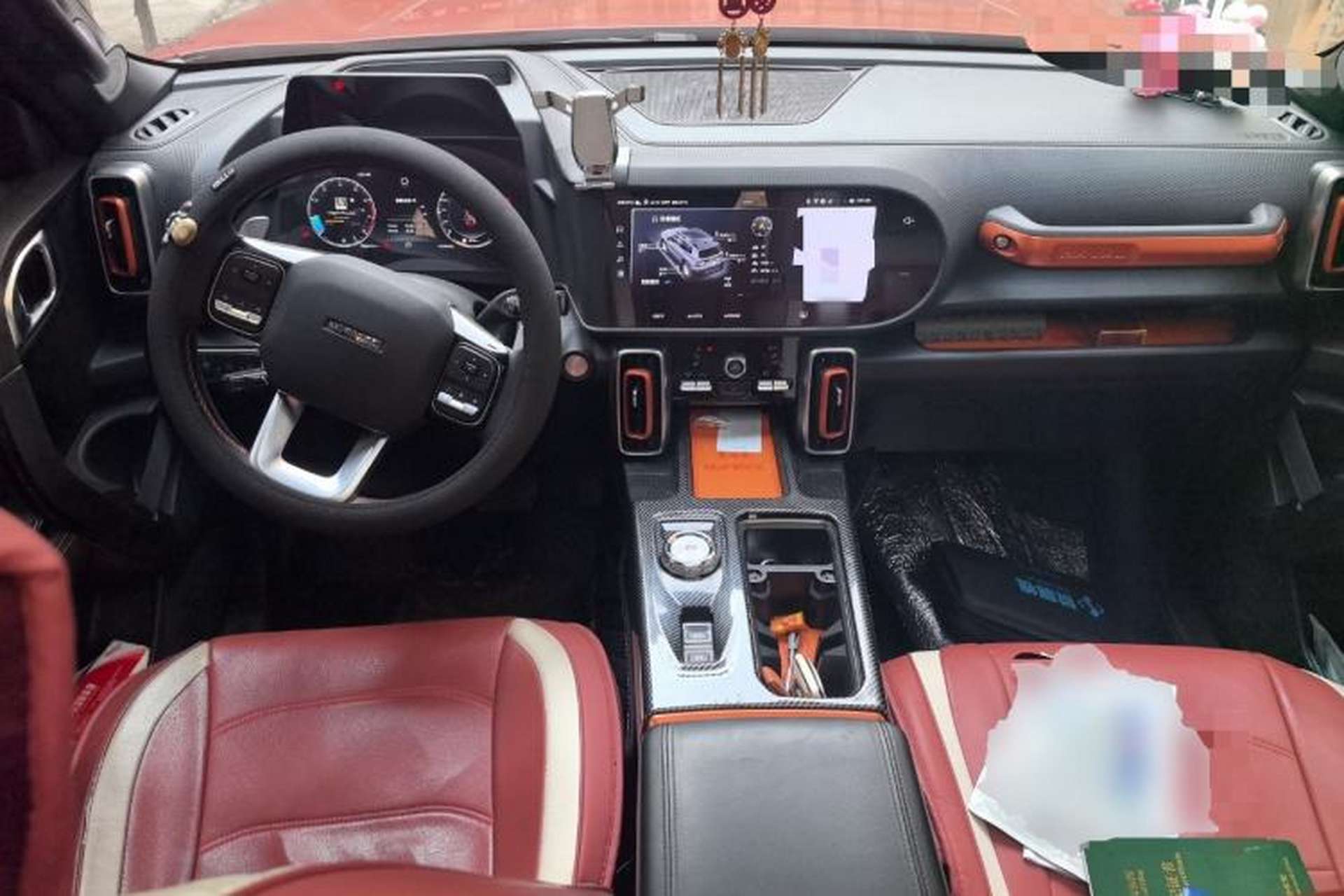 Used Haval DARGO 2021 2.0T DCT 4x4 Chinese Rural Dog Edition Center Console