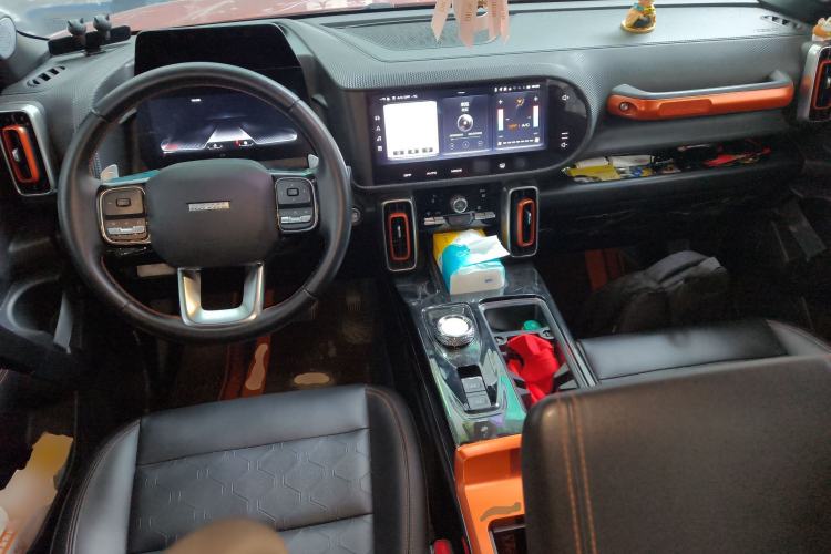 Used Haval DARGO 2021 1.5T DCT Two-Wheel Drive "Mǎquǎn" Edition Center Console