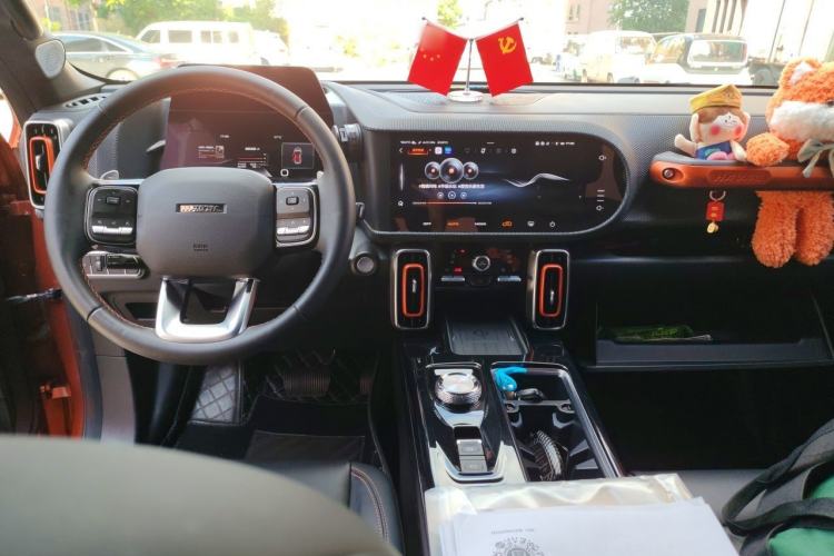 Used Haval DARGO 2021 2.0T DCT 4x4 Chinese Rural Dog Edition Center Console
