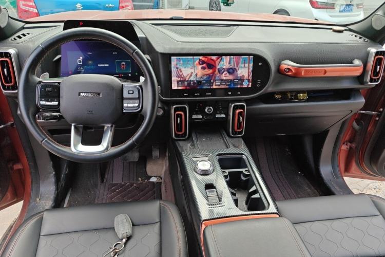 Used Haval DARGO 2021 2.0T DCT 4x4 Chinese Rural Dog Edition Center Console