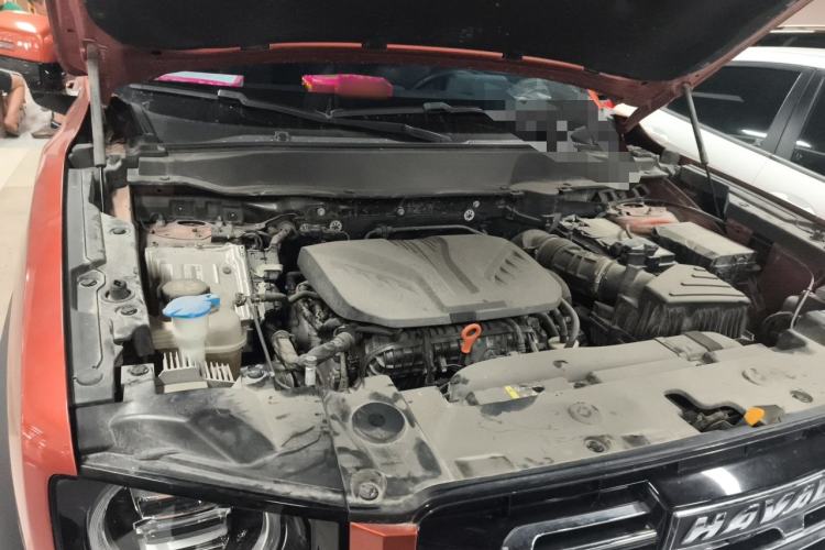 Used Haval DARGO 2021 2.0T DCT Two-Wheel Drive Chinese Mastiff Edition Engine Bay