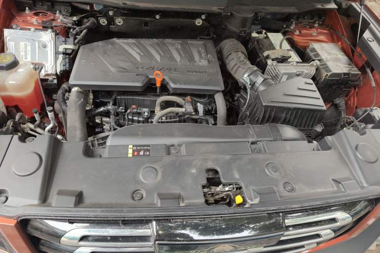 Used Haval DARGO 2021 1.5T DCT Two-Wheel Drive "Mǎquǎn" Edition Engine Bay