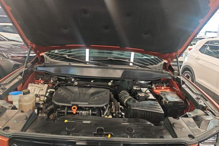 Used Haval DARGO 2021 2.0T DCT 4x4 Chinese Rural Dog Edition Engine Bay