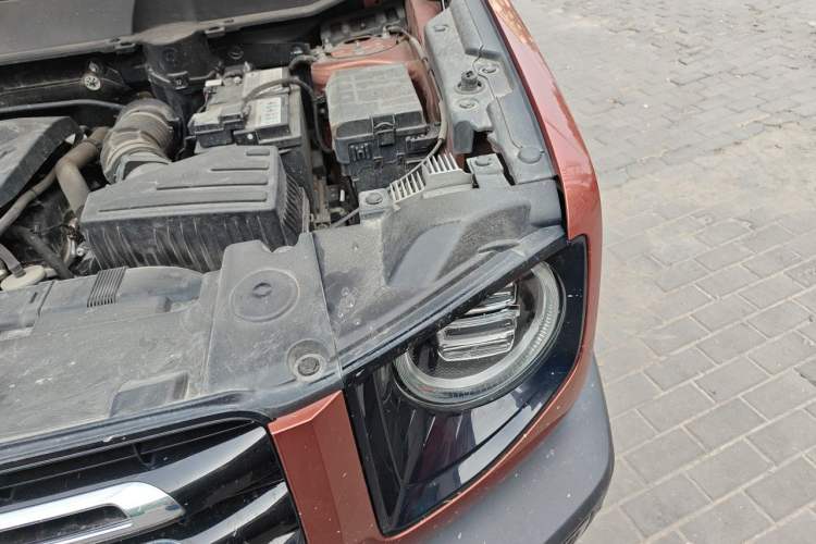 Used Haval DARGO 2021 2.0T DCT 4x4 Chinese Rural Dog Edition Engine Bay Left